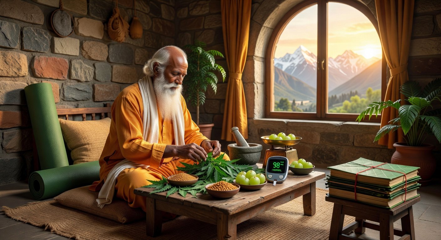 Ayurvedic Diabetes Control: Herbs, Yoga, Diet & Doshas