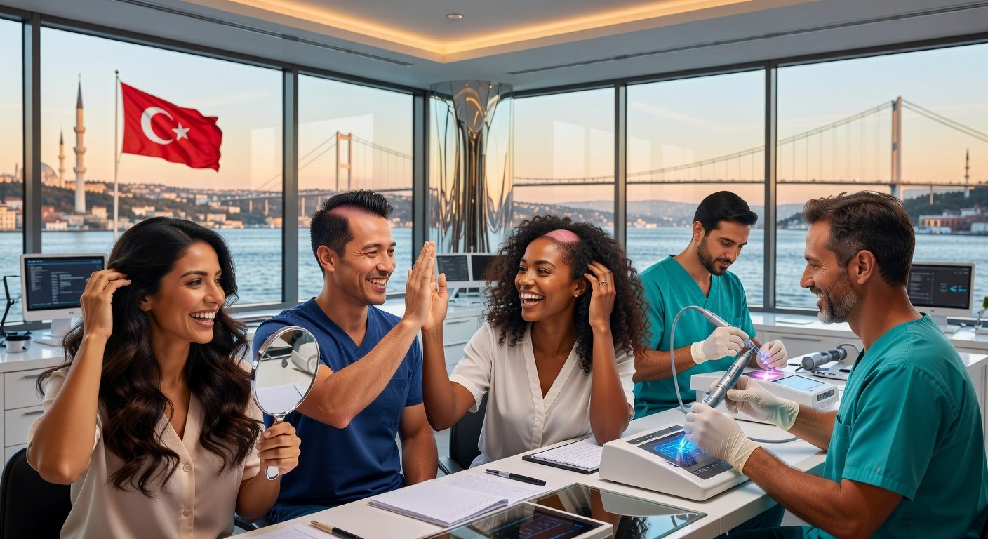 FUE vs DHI Hair Transplants in Turkey 2026: Costs & Recovery