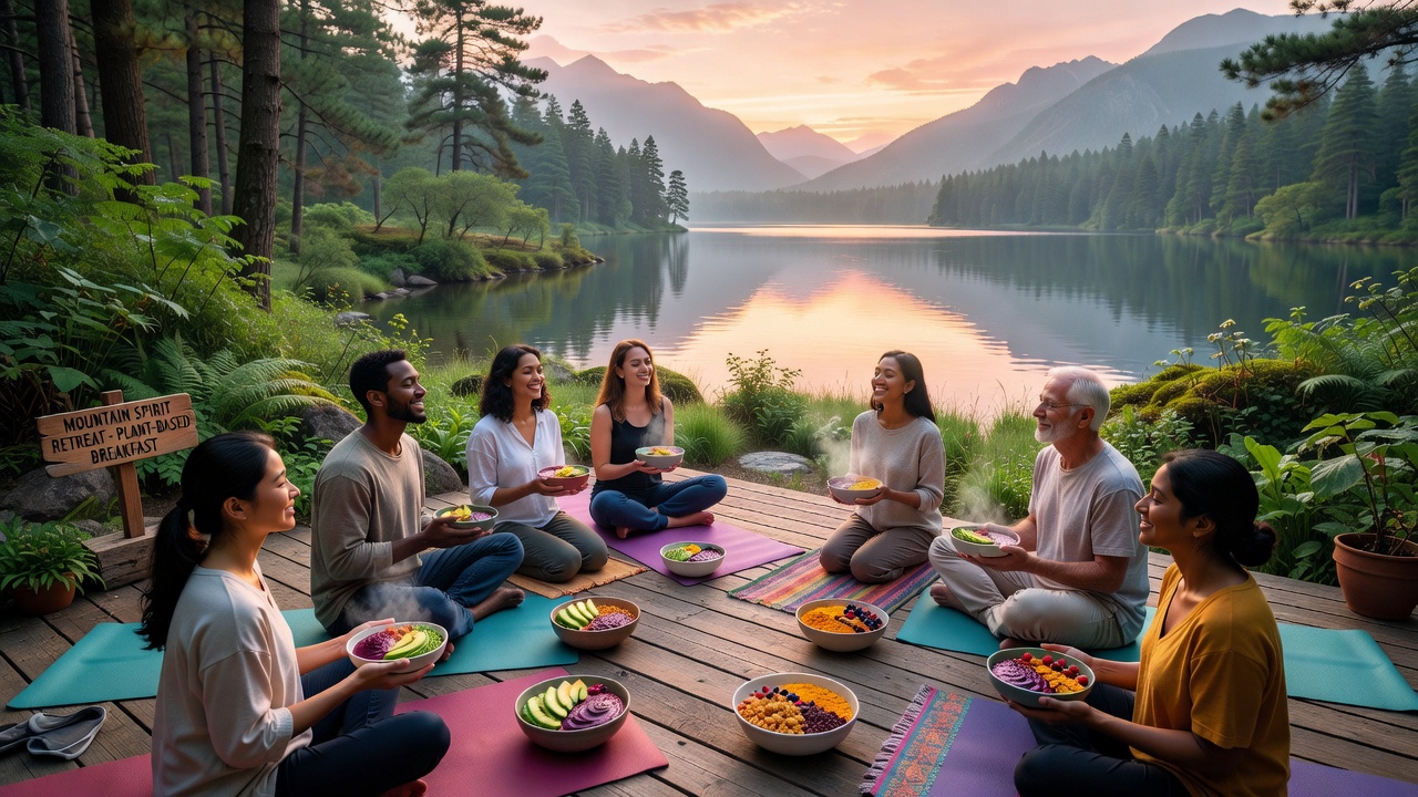 Plant-Based Nutrition at Spiritual Retreats: Yoga Wellness 2026